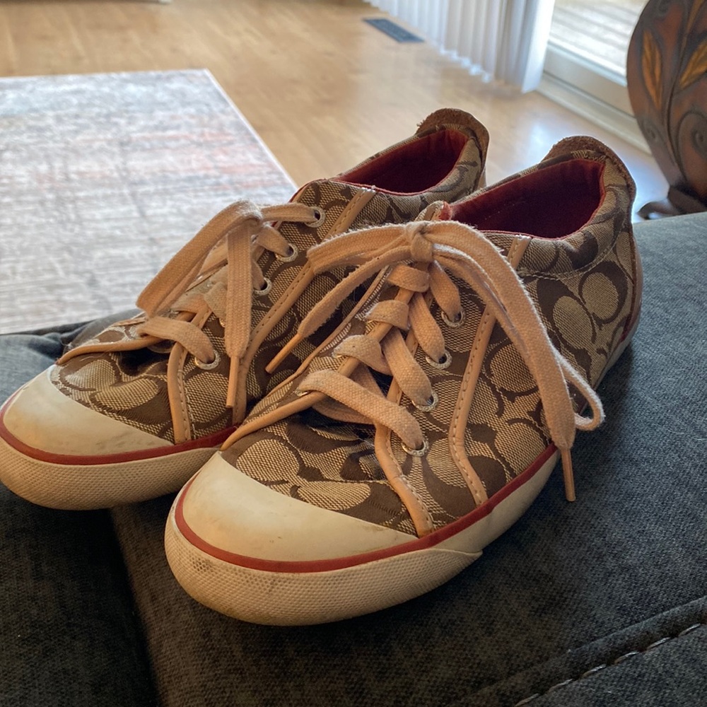 Coach tennis shoes